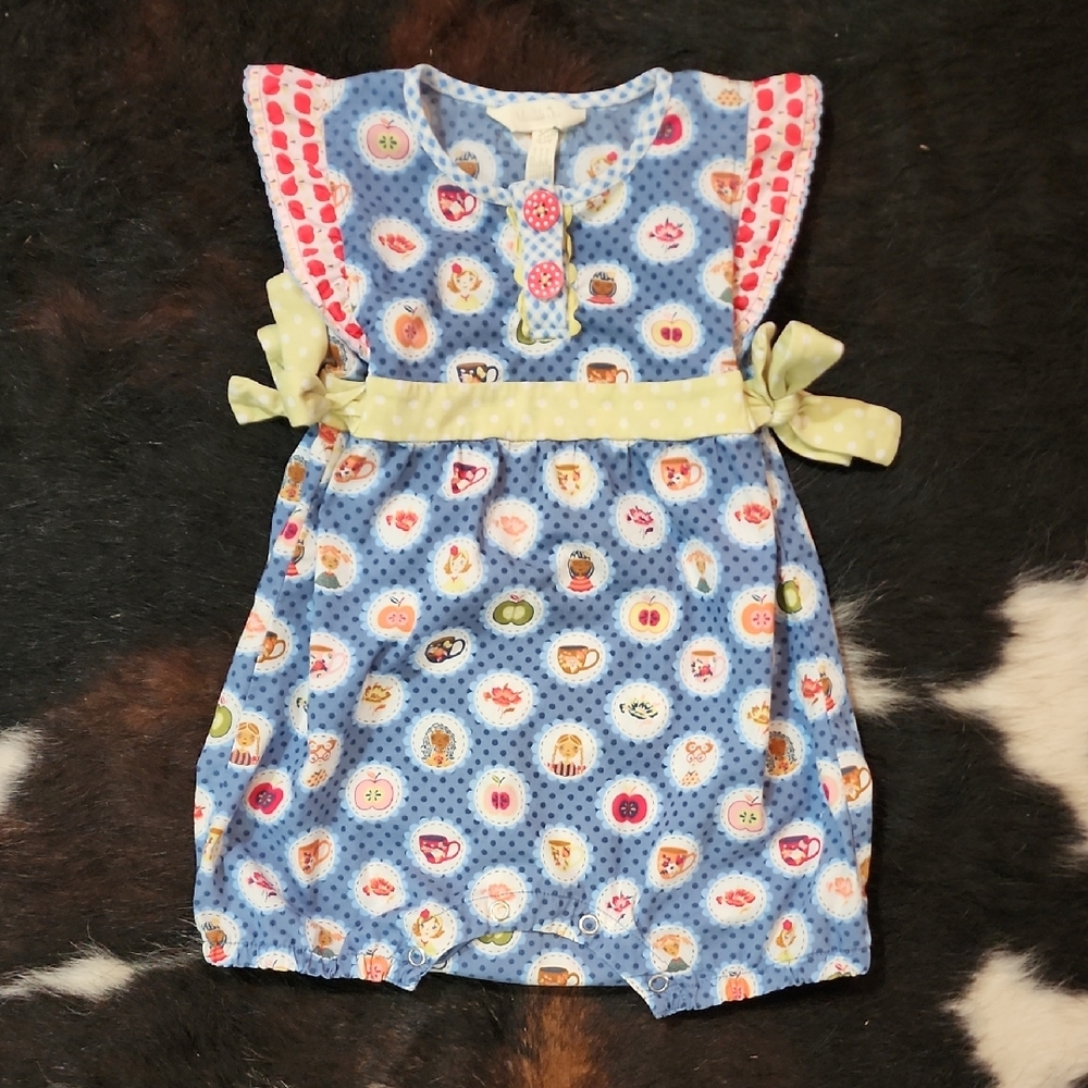 Matilda Jane Blue Baby Romper